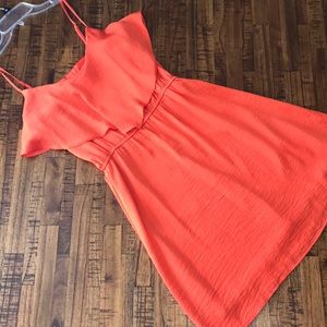 Bisou bisou Women’s size 8 orange dress